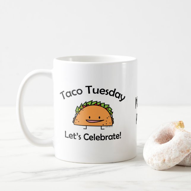 Mug Nourriture de Mexicain de fromage de coquille de (Avec donut)