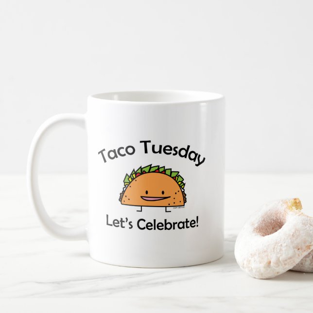 Mug Nourriture de Mexicain de fromage de coquille de (Avec donut)