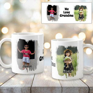 Mug Nous Aimons Grand-Mère Entièrement Personnalisable