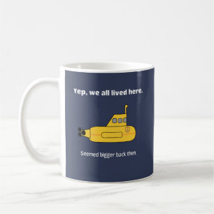 Mug Nous Avons Tous Vécu Dans Un Sous-Marin Jaune
