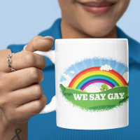 Nous disons Gay Rainbow Pride