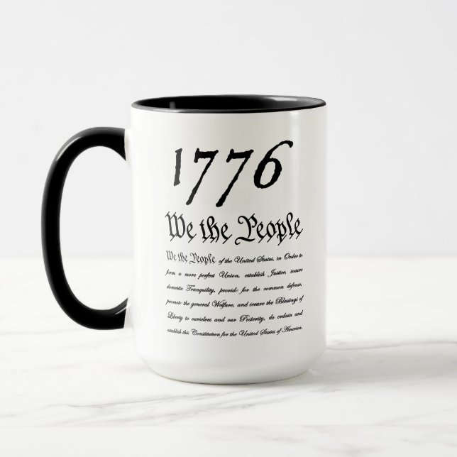Mug Nous le peuple - 1776 (Gauche)