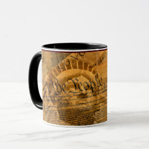Mug Nous Le Peuple Constitution Américaine