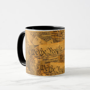 Mug Nous Le Peuple Constitution Américaine