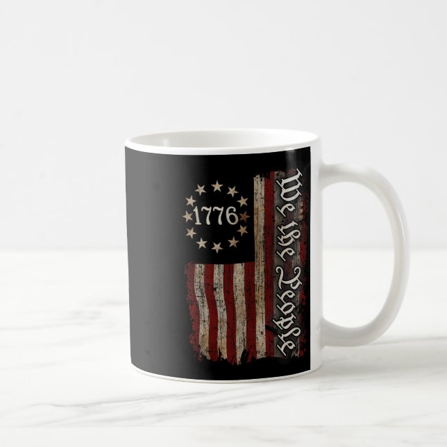 Mug Nous Le Peuple Histoire Américaine 1776 Indépendan (Droite)