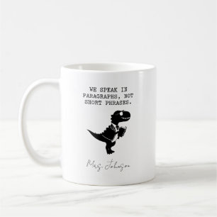 Mug Nous parlons en paragraphes et non en courtes phra