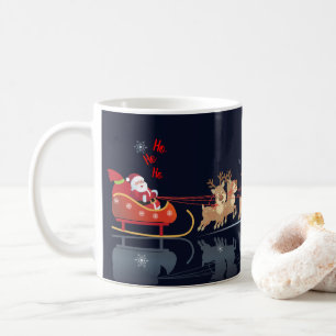 Mug Nous Père Noël de attente Ho ! Ho ! Ho ! Vacance