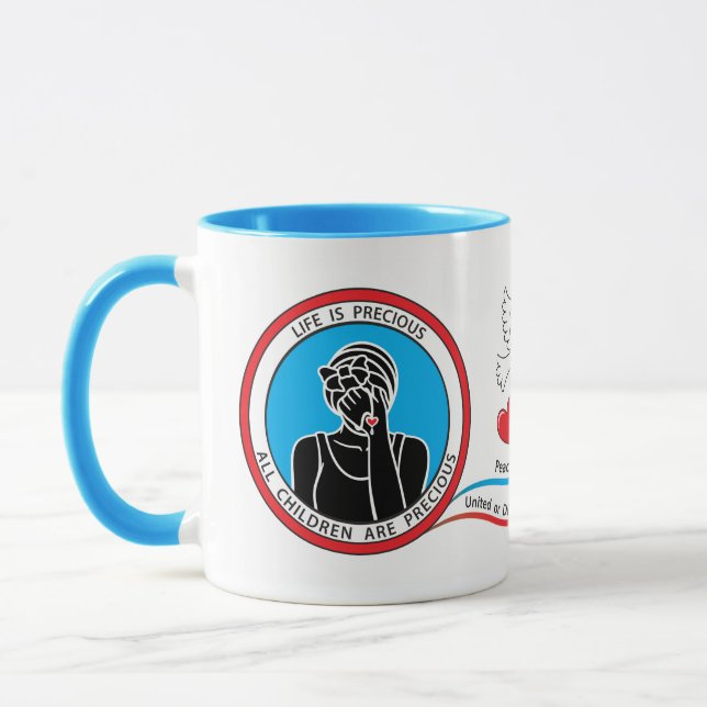 Mug Nous Pleurons Tous Les Mêmes 2 Rouge_ (Gauche)