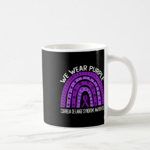 Mug Nous Portons du Violet pour la Journée de Sensibil