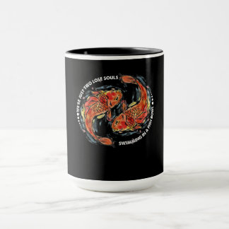 Mug Nous sommes juste deux âmes perdues nageant dans u