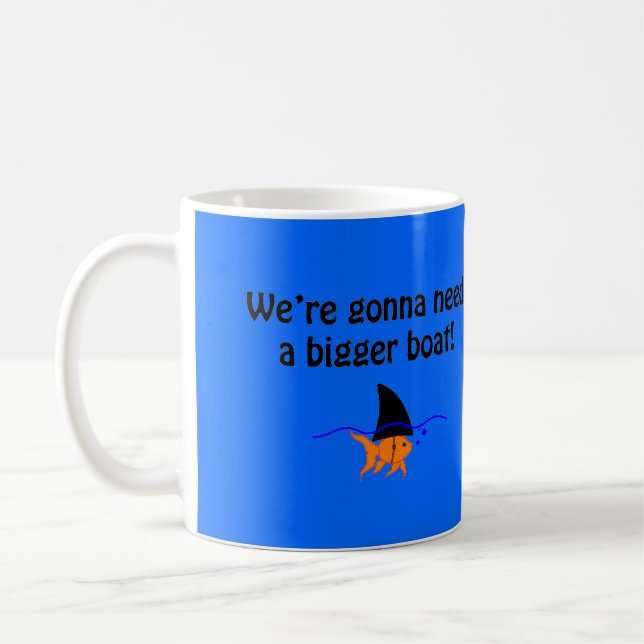 Mug Nous sommes le besoin de gona par plus grand (Gauche)