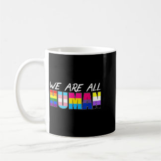 Mug Nous sommes tous humains LGBT