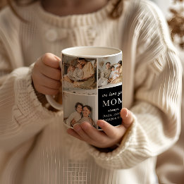 Mug Nous t'aimons maman Élégant Moderne 9 Photos