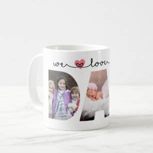 Mug Nous t'aimons papa Photo Fête des pères