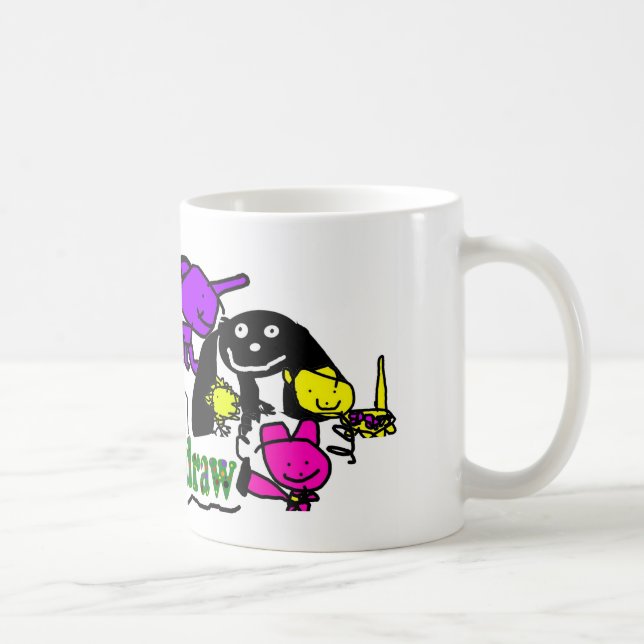Mug Nous tout l'amour à dessiner (Droite)