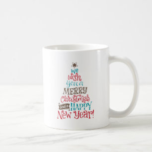 Mug Nous vous souhaitons un Joyeux Noël et une Bonne A
