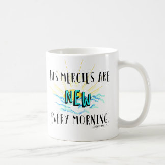 Mug Nouveau chaque bleu de matin