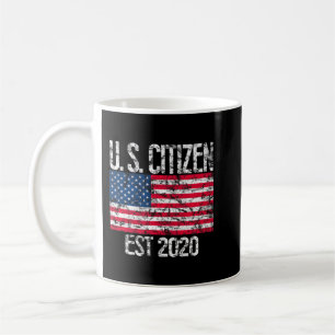 Mug Nouveau citoyen américain Est 2020 citoyen immigré