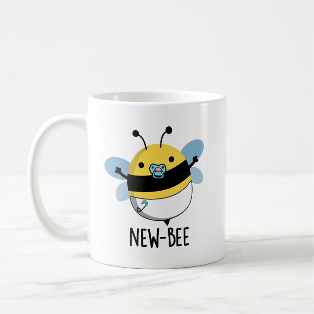 Mug Nouveau jeu de mots pour insectes amusant d'abeill (Gauche)