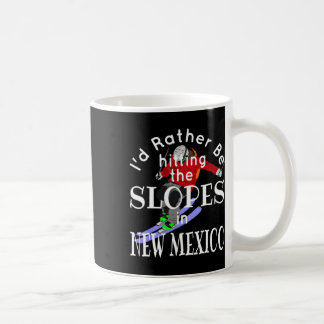 Mug Nouveau-Mexique Je préfère frapper les pistes drôl