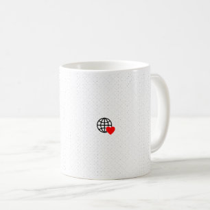 Mug Nouveau personnalisation des bandes de logo texte
