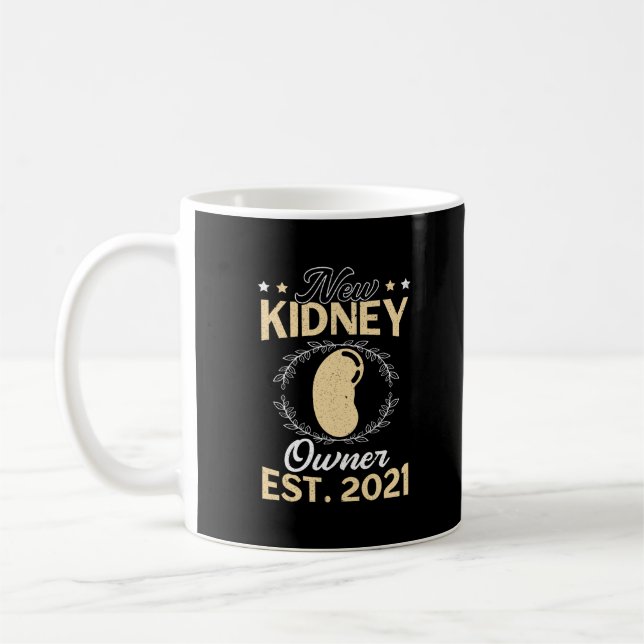 Mug Nouveau propriétaire de rein Transplant Organ béné (Gauche)