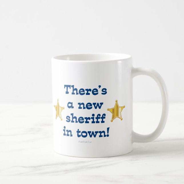 Mug Nouveau shérif en ville (Droite)