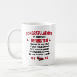 Mug Nouveauté du test de conduite amusante