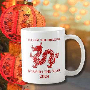 Mug Nouvel An chinois né dans l'année du dragon