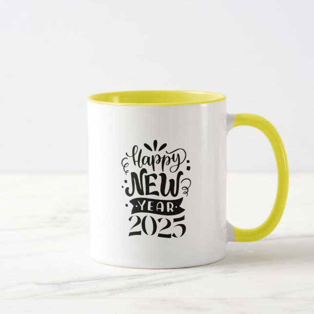 Mug nouvelle année 2025 (Droite)