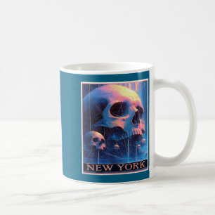 Mug Nouvelle skyline punk grunge vintage rétro graffit