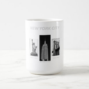 Mug Nouvelles Illustrations Urbaines en Noir et Blanc 