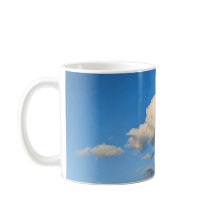 Nuage blanc et beige