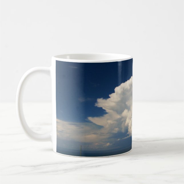 Mug Nuage Blanc Puffé              (Gauche)