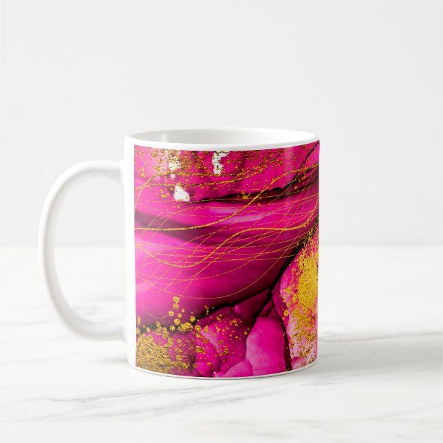 Mug Nuages Abstraits-ART. Une créativité transparente. (Gauche)