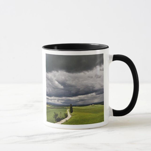 Mug Nuages de routes et de tempêtes, région rurale de  (Droite)