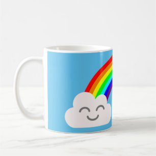 Mug Nuages Mignons et un Arc-en-Ciel