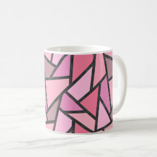 Mug Nuances de motif en vitrail de corail