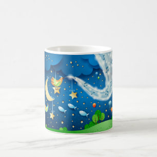 Mug Nuit avec musique et oiseaux