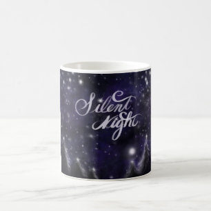Mug Nuit silencieuse - romantique Fête de neige