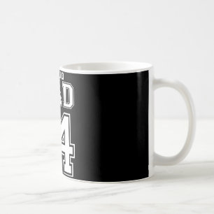 Mug Numéro 14 personnalisé fier papa de football