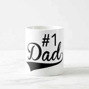 Mug Numéro 1 Un papa heureux cadeau de la fête des p
