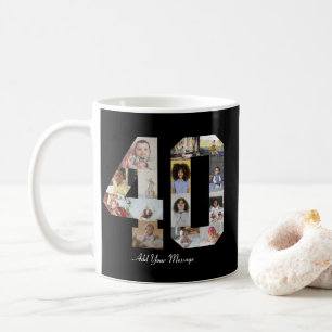Mug Numéro 40 - Collage photo