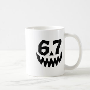 Mug Numéro 67 Correspondant Six Sept 6 7 Mème 6 7 Hall