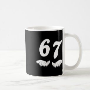 Mug Numéro 67 Correspondant Six Sept Mème Drôle Hallow