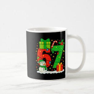 Mug Numéro 67 Mème de Noël couple correspondant 67 Six
