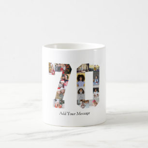 Mug Numéro 70 - Collage photo