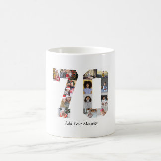 Mug Numéro 70 - Collage photo