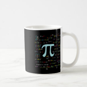 Mug Numéro Cercle Pi Formules Nerdy Mathématiciens Pi