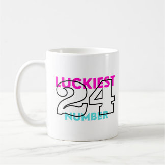 Mug numéro de chance 24